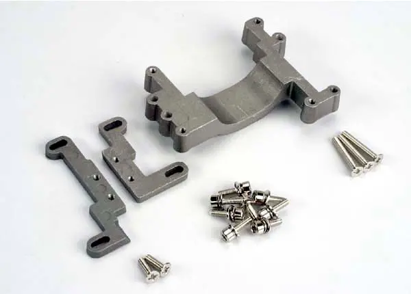 Engine Mount, 2 Piece, Aluminum (W/ Screws) (N. Stampede) 1