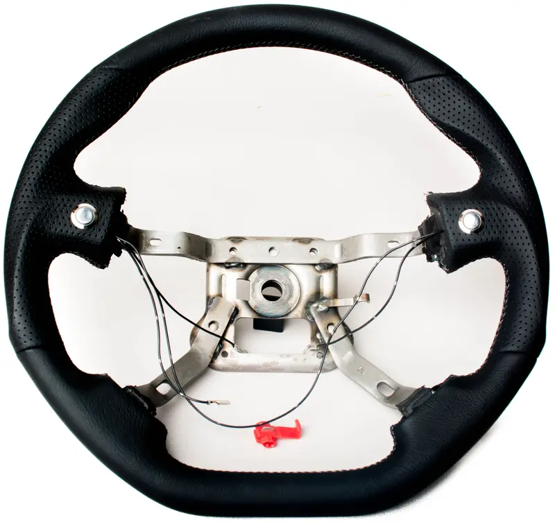 Enhanced Steering Wheel For Mazda Miata 1990-1997 Na Leather With Grey Stitching 1