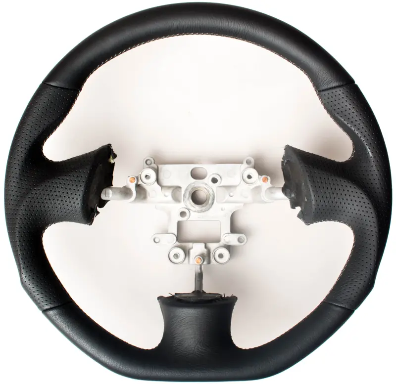 Enhanced Steering Wheel For Mazda Miata 1999-2004 Nb Leather With Grey Stitching 1