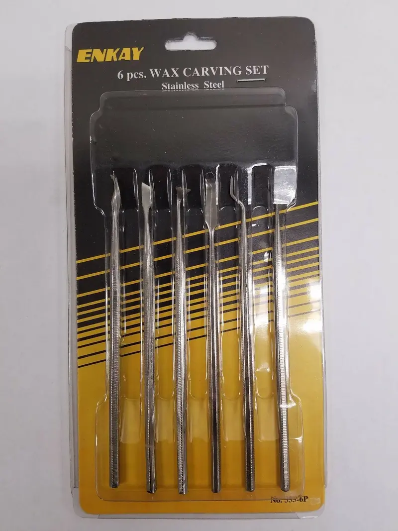Enkay 6Pcs. Wax Carving Set 1