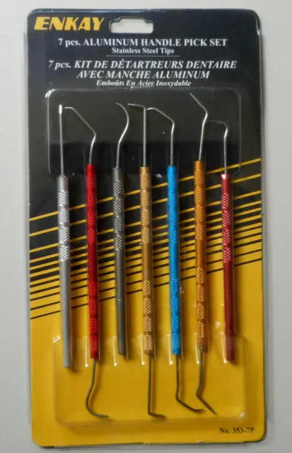 Enkay 7Pcs. Aluminum Handle Pick Set 1