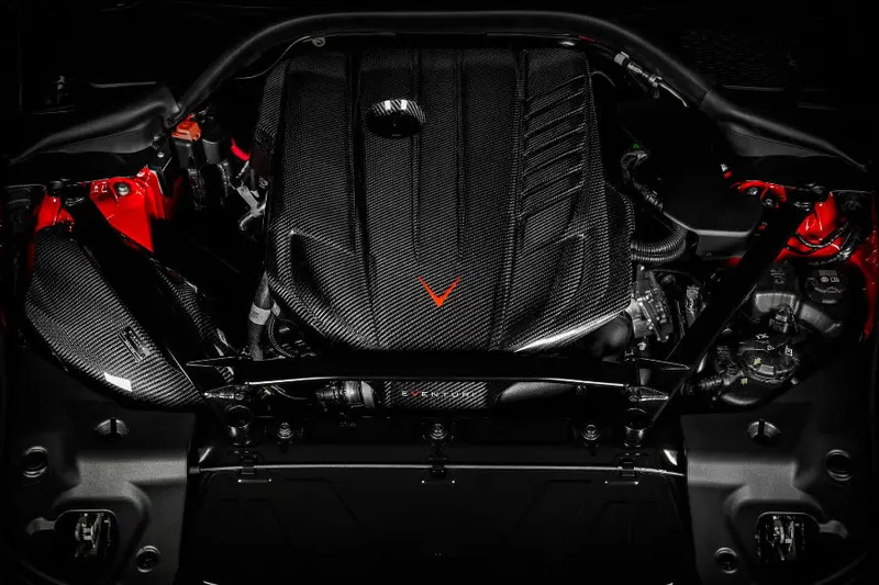 Eventuri Carbon Motorabdeckung Passend Für Toyota Supra Mk5 A90 2020+ 1