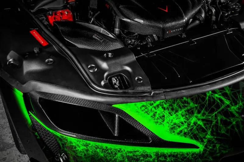 Eventuri Carbon Scheinwerfer-Luftkanal Headlamp Duct Passend Für Toyota Supra Mk5 A90 1
