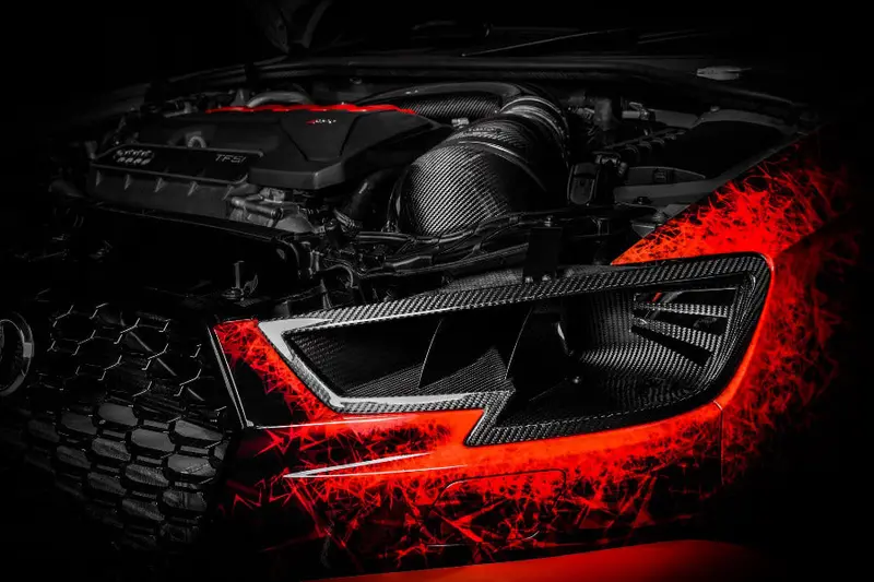 Eventuri Scheinwerfereinlass Racelamp Duct Passend Für Stage3 Rs3 8V Eventuri 1