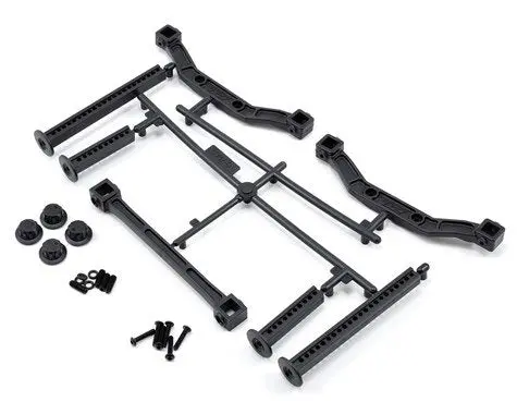 Extended Front And Rear Body Mounts: Slash 4X4 2