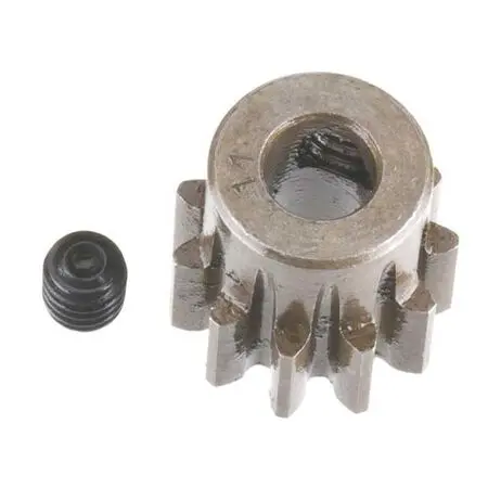 Extra Hard Steel 5Mm Bore 1 Module Pinion, 11T 1