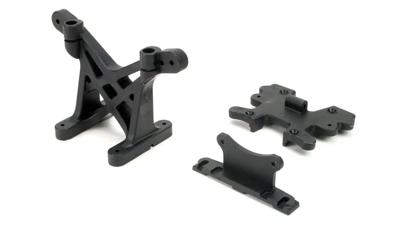 F/R Shock Tower & Pin Mounts: Lst/2, Aft 1