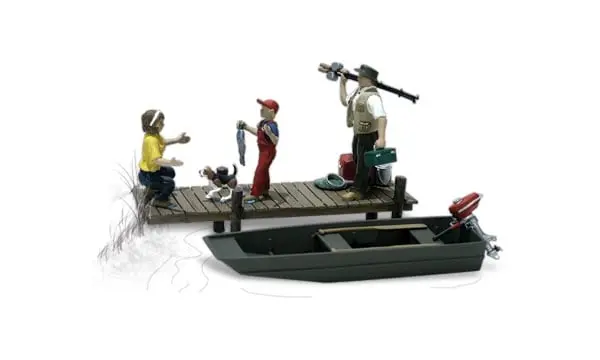 Family Fishing - O Scale 1