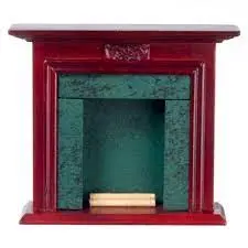 Fireplace, Mahogany 1