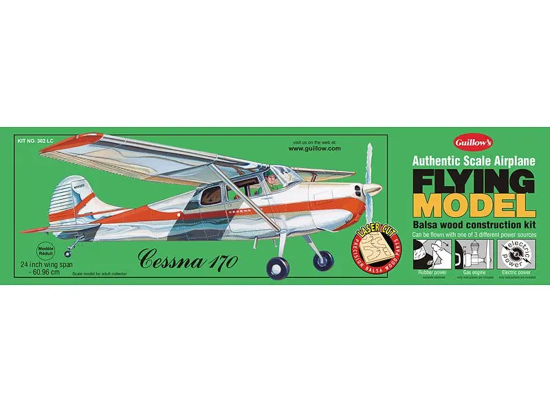 Flying Model Cessna 170. Kit 1