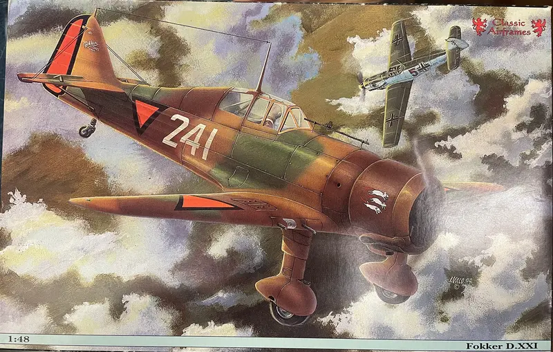 Fokker D.Xx1 "The Dutch Defender" - 1/48Th Scale 1