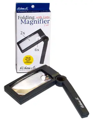 Folding Magnifier With Light 1