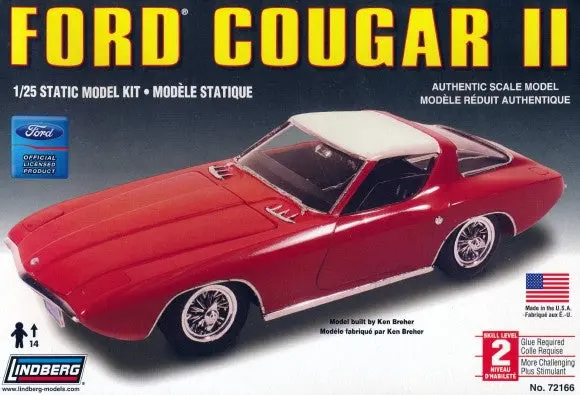 Ford Cougar Ii - 1/25Th Scale 1