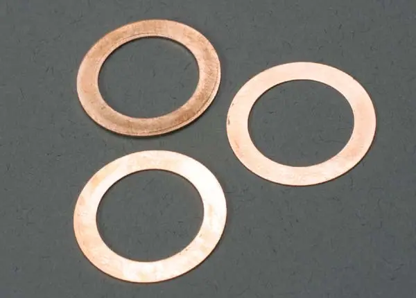 Gaskets, Cooling Head: 0.15, 0.25, 0.35Mm (1 Each) (Trx 2.5, 2.5R) 1
