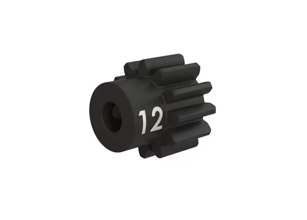 Gear, 12-T Pinion (32-P), Heavy Duty (Machined, Hardened Steel)/ Set Screw 1