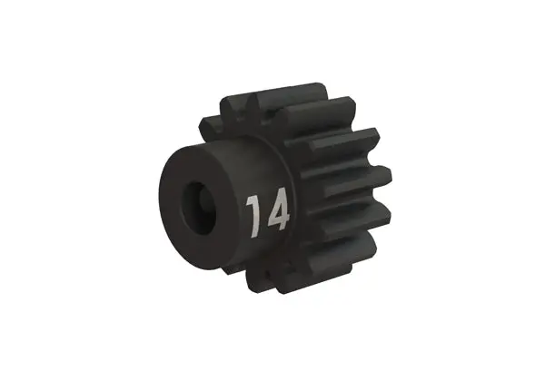 Gear, 14-T Pinion (32-P), Heavy Duty (Machined, Hardened Steel)/ Set Screw 1