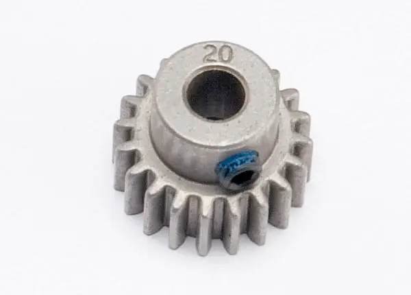 Gear, 20-T Pinion (0.8 Metric Pitch, Compatible With 32-Pitch) (Fits 5Mm Shaft)/ Set Screw 1