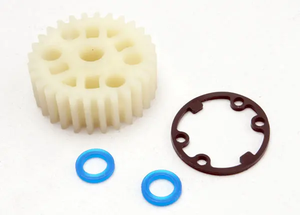Gear, Center Differential (Revo)/ X-Ring Seals (2)/ Gasket (1) (Replacement Gear For 5414) 1