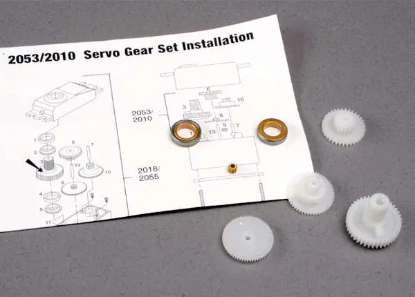 Gear Set (For 2018 Servos) 1