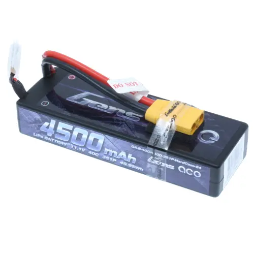 Gens Ace 4500Mah 11.1V 40C 3S1p Hardcase Lipo Battery 1