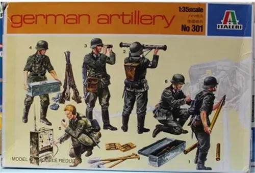 German Artillery (6 Figures) - 1/35 Scale 1