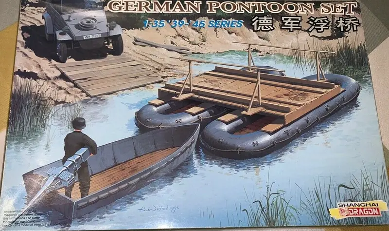 German Pontoon Set 1/35 1