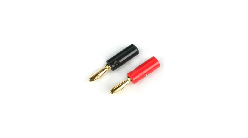 Gold Banana Plug Set W/Screws 1