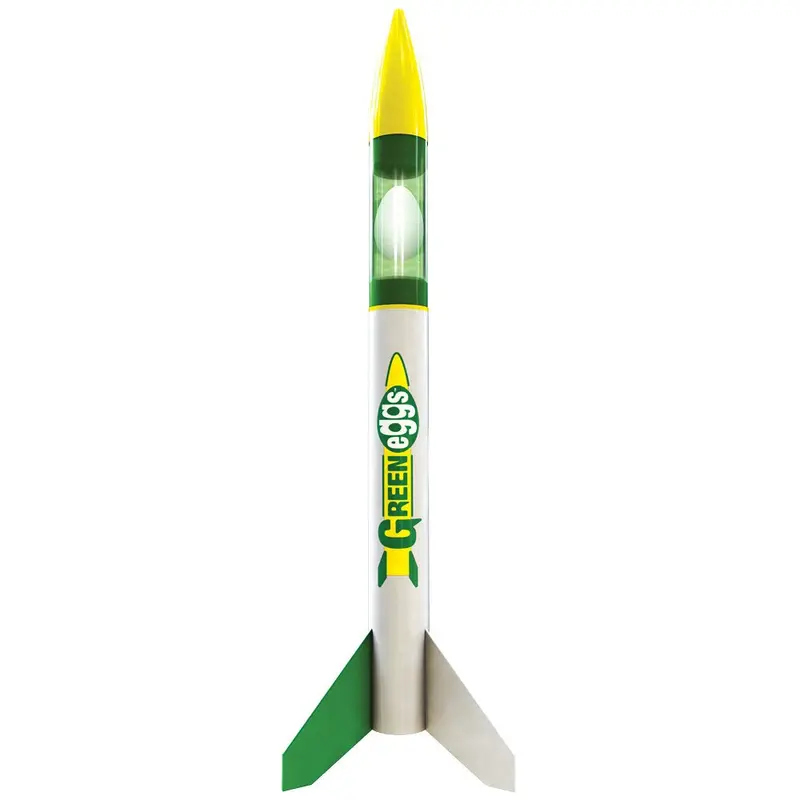 Green Eggs - Flying Model Rocket Kit 1