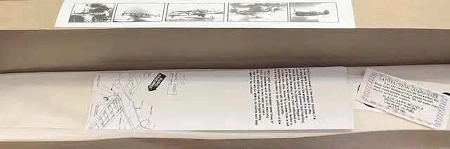 Hawker Hurricane (War Bird Series)- Profile Control Line Model Kit 2