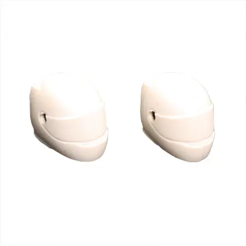 Helmets With Screws (White)- 2Pcs 1
