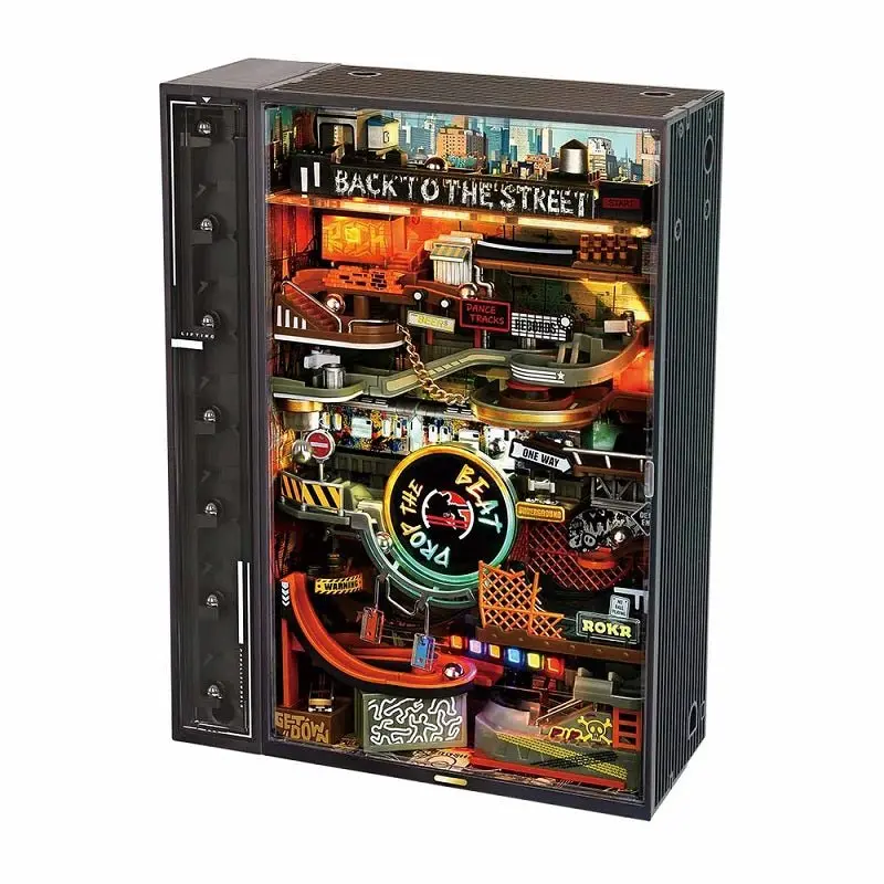 Hip-Hop Street Marble Run Mechanical 3D Puzzle 1