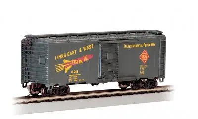 Ho 40' Box Cars Toledo, Peoria & Western 1