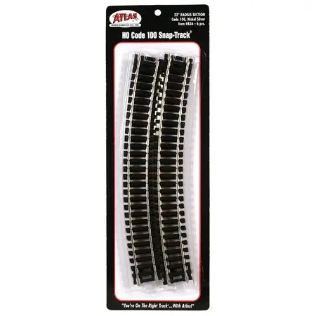 Ho Code 100 Snap-Track.  6Pcs. 1