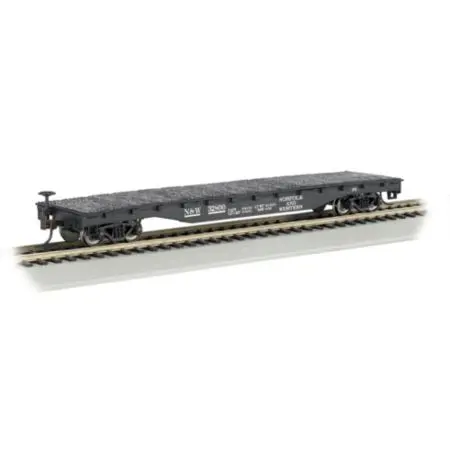 Ho Flat Car Norfolk & Western 1