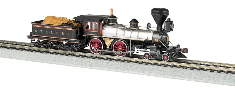 Ho Scale American 4-4-0 W/Sound 1