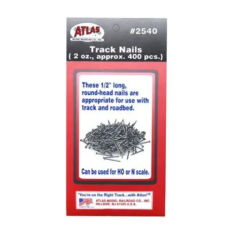 Ho Train Track Nails Atl2540 1