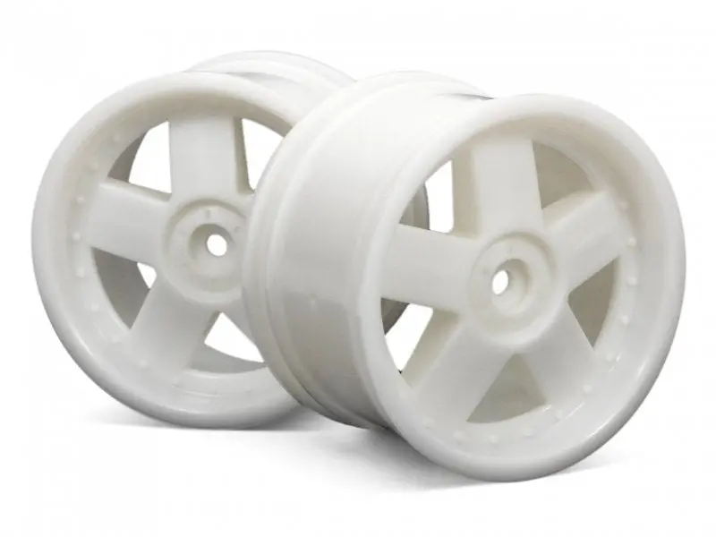 Hpi Gt5 Wheels White 1