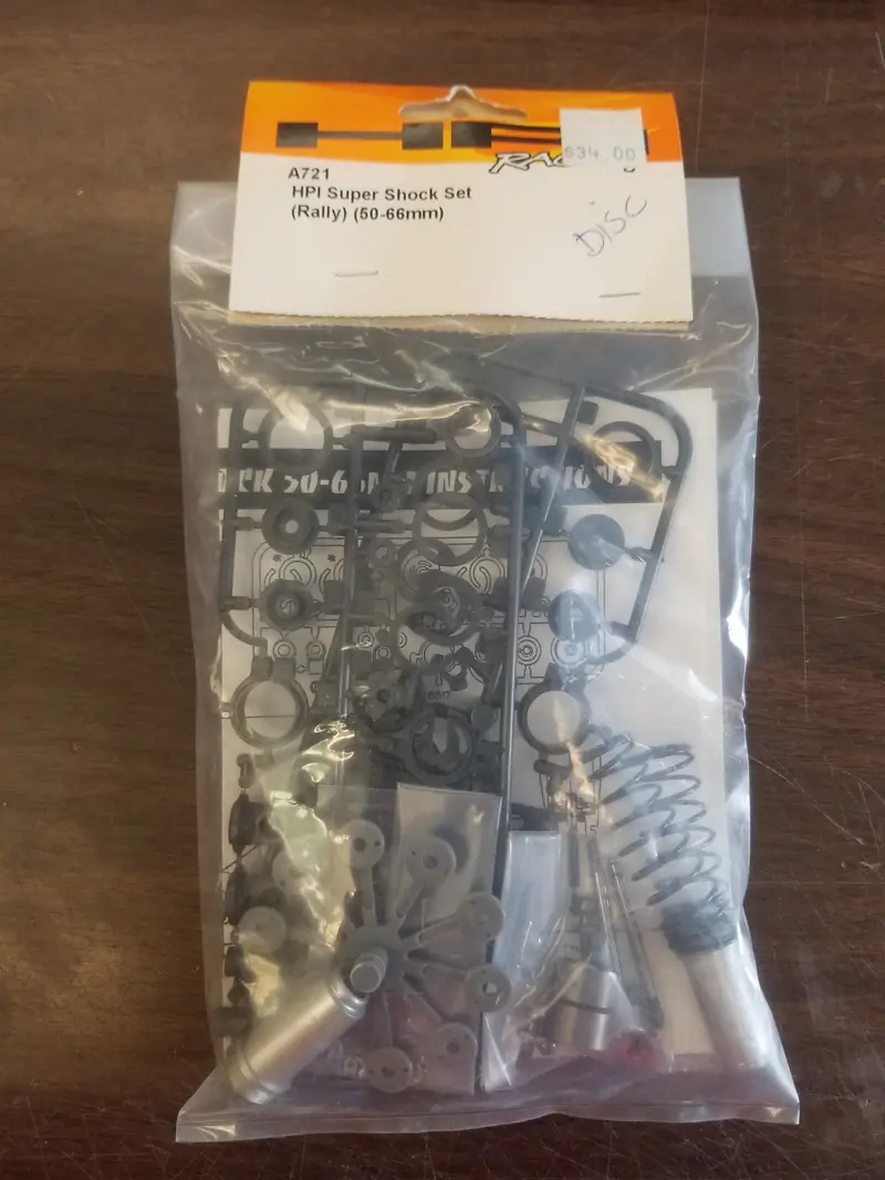 Hpi Super Shock Set (Rally) (50-60Mm) 1