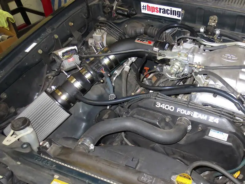 Hps 1996-1998 Toyota 4Runner 3.4L V6 Short Ram Intake 827-507Wb 2
