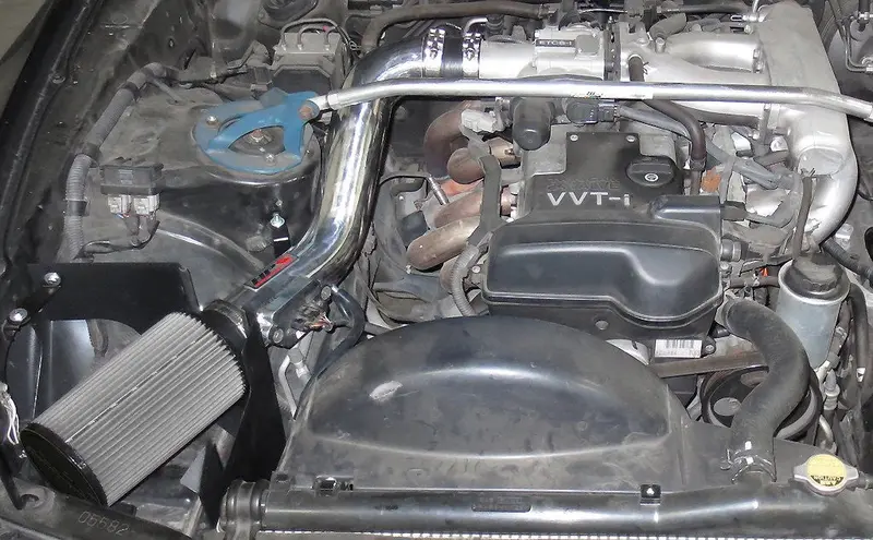 Hps 1997-1998 Toyota Supra 3.0L I6 Short Ram Air Intake 827-0P 2