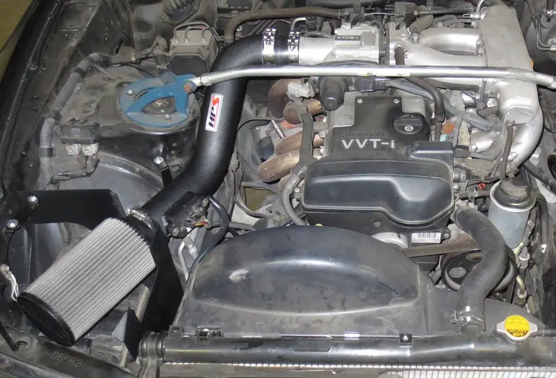 Hps 1997-1998 Toyota Supra 3.0L I6 Short Ram Air Intake 827-0Wb 2