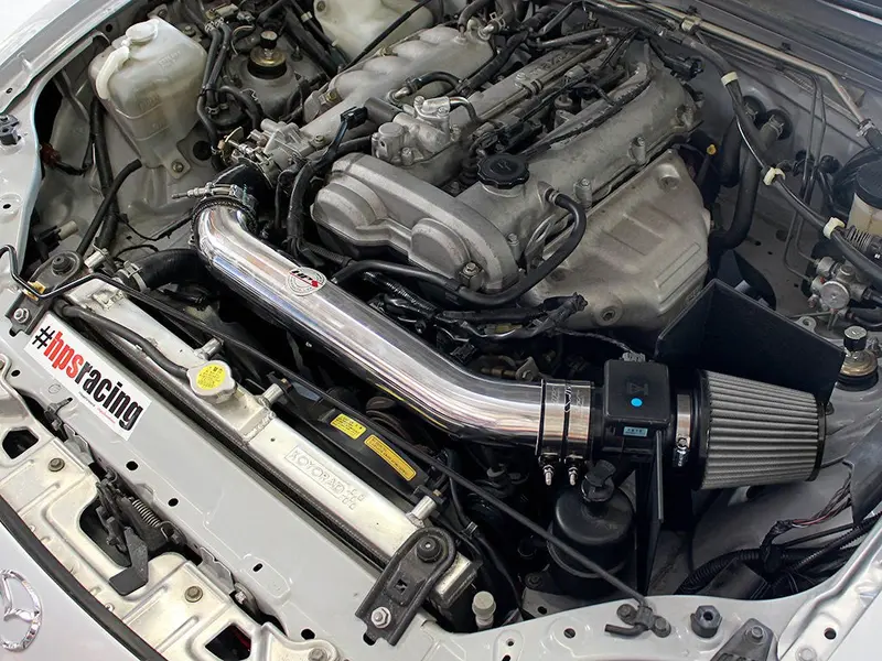 Hps 1999-2005 Mazda Miata 1.8L I4 Short Ram Air Intake 827-537P 2