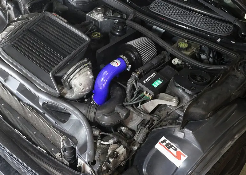 Hps 2002-2005 Mini Cooper S Supercharged Short Ram Intake 827-544Bl 2