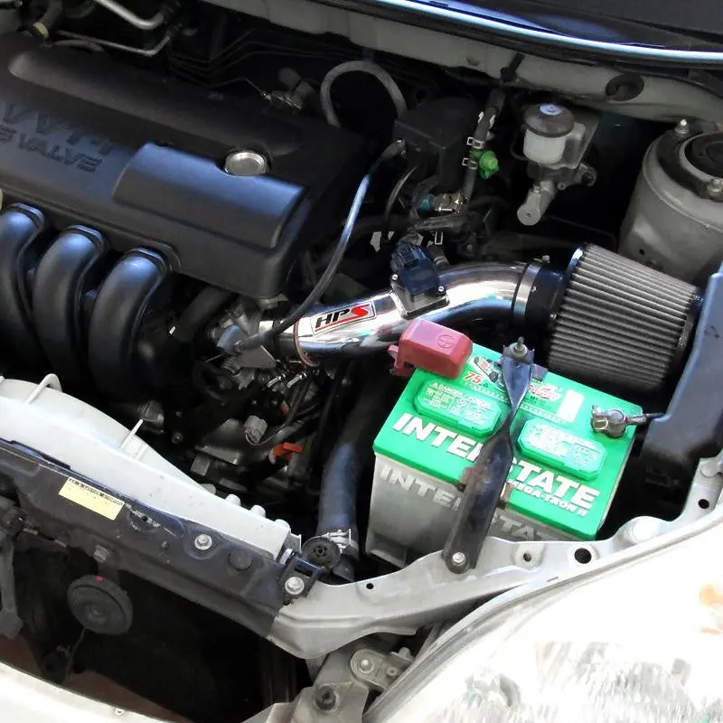 Hps 2003-2004 Toyota Corolla 1.8L Short Ram Air Intake 827-513P 2