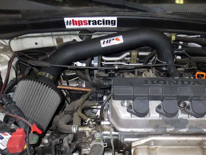 Hps 2004-2005 Honda Civic 1.7L Short Ram Air Intake 827-104Wb 2