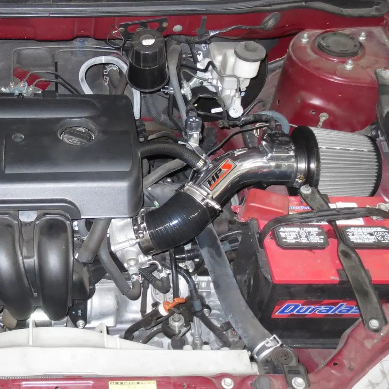 Hps 2005-2008 Toyota Corolla 1.8L Short Ram Air Intake 827-500P 2