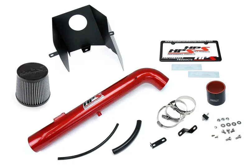 Hps 2005-2019 Toyota Tacoma 2.7L Short Ram Air Intake 827-169R 2
