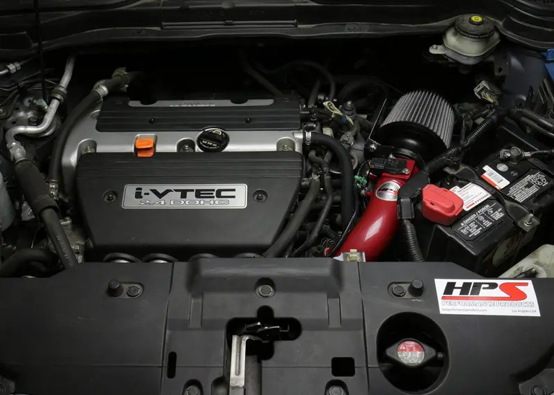 Hps 2007-2009 Honda Cr-V 2.4L Short Ram Air Intake 827-588Bl 2