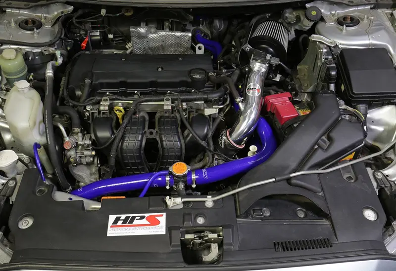 Hps 2008-2014 Lancer 2.0L/2.4L Na Short Ram Air Intake 827-162Wb 2