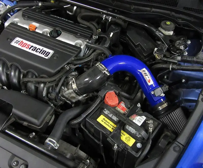 Hps 2009-2014 Acura Tsx 2.4L I4 Short Ram Air Intake 827-105Bl 2